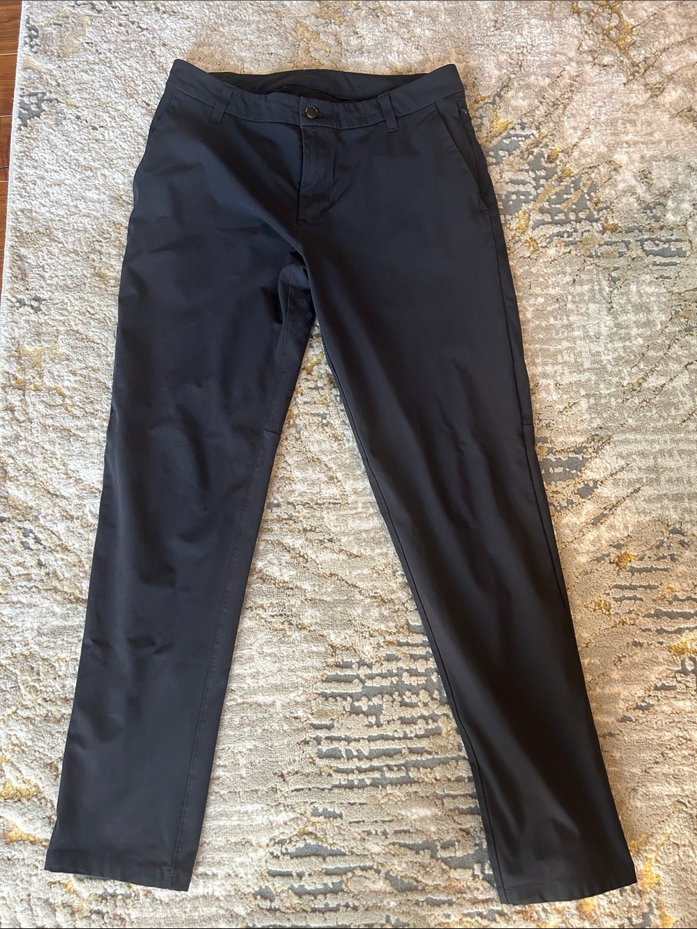 lululemon athletica Black Men's Stretch Chino Pants